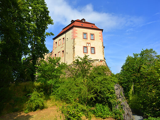 Mit Blick auf das Zschopautal in Wolkenstein: Wandern im Süden Sachsens 3