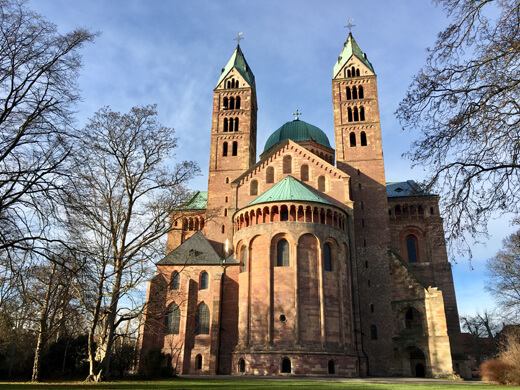 Auf der Südroute des Pfälzer Jakobswegs: vom Speyerer Dom nach Germersheim 2