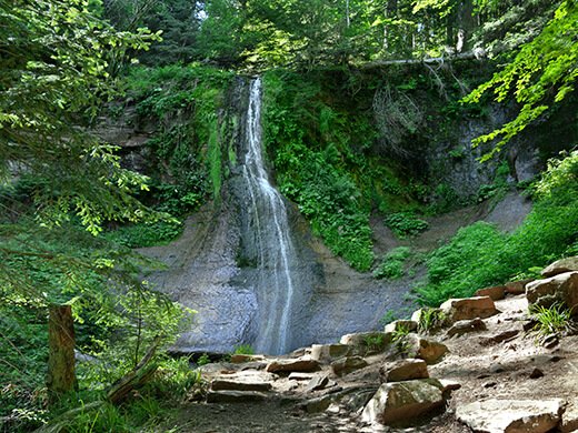 Der Sankenbach-Wasserfall: auf schmalen Erkundungspfaden in Baiersbronn wandern 3